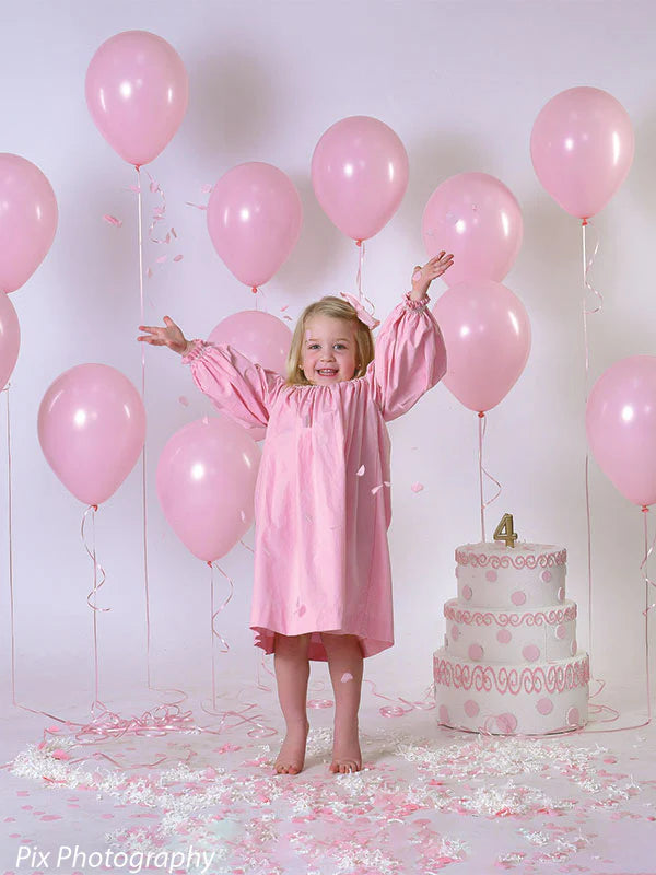 Double-Sided Birthday Cake Prop – Pink & Blue