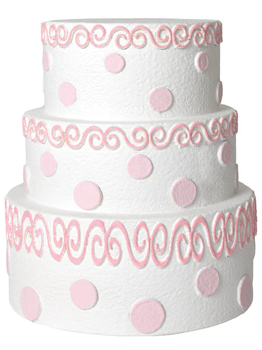 Double-Sided Birthday Cake Prop – Pink & Blue