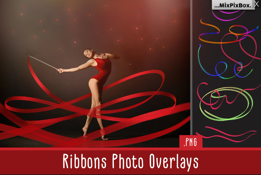 2020 Photo Overlay Bundle: Beach Backgrounds, Dirt Explosion, Stadium Light, Animal Overlays, Ribbon, Floral + more!