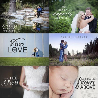 Over 800 Photoshop Actions, Overlays, Templates & More from Urban Bloom Actions