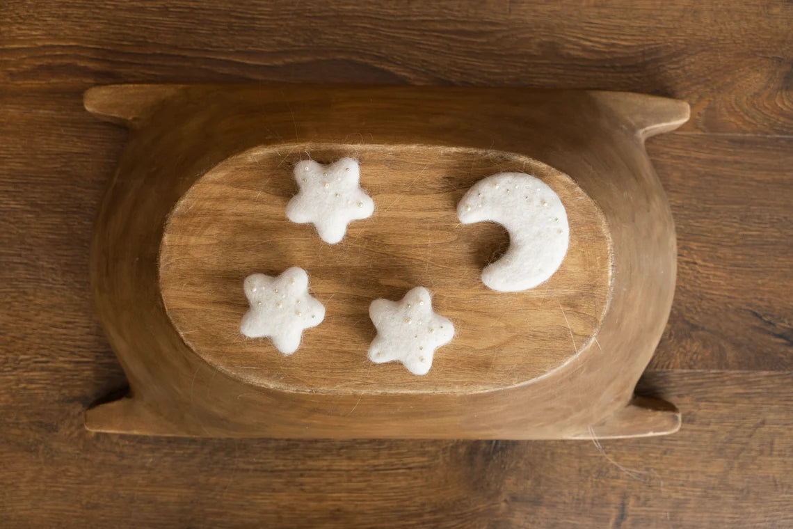 Newborn Moon Basket Photography Props