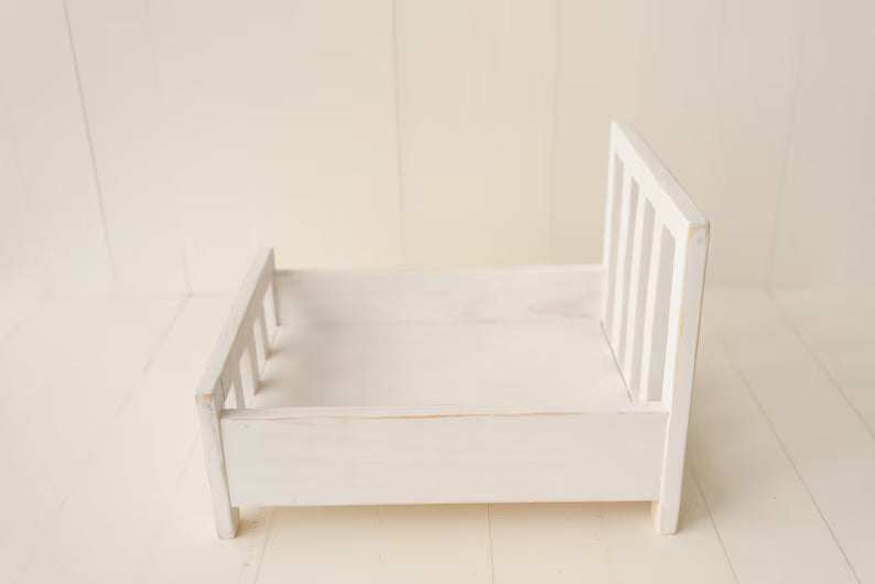Newborn Wooden Bed Photo Prop