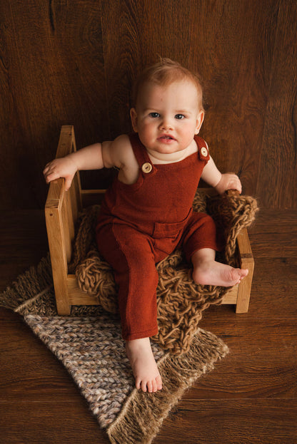 Newborn Wooden Bed Photo Prop